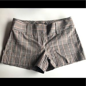 Plaid shorts